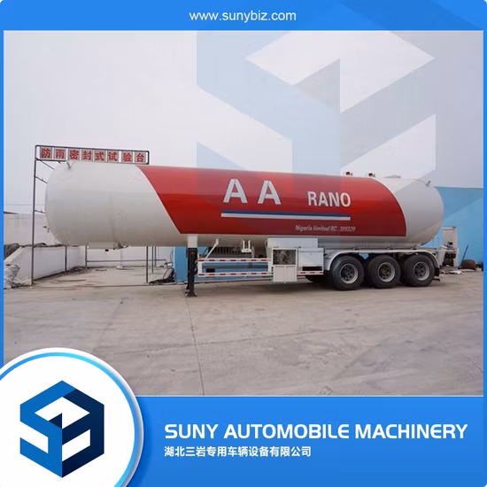 Semi-remorque-citerne de stockage de gaz GPL à vendre