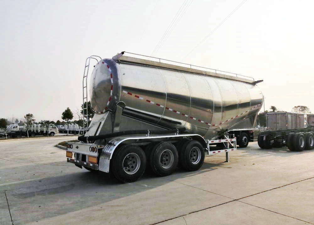Customizing Aluminum Alloy Bulk Cement Tanker (Transport Fly Ash, Flour, Powder Material)