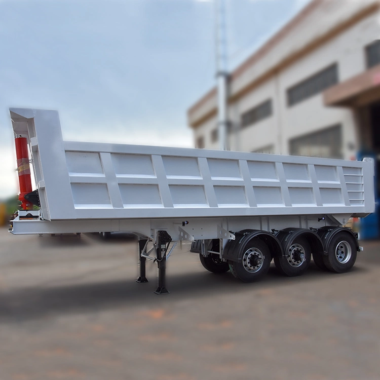 Vercoe Brand New Dump 2 Axles 3axles Tipper 20cbm 24cbm 25cbm Trailer Sale in Kenya