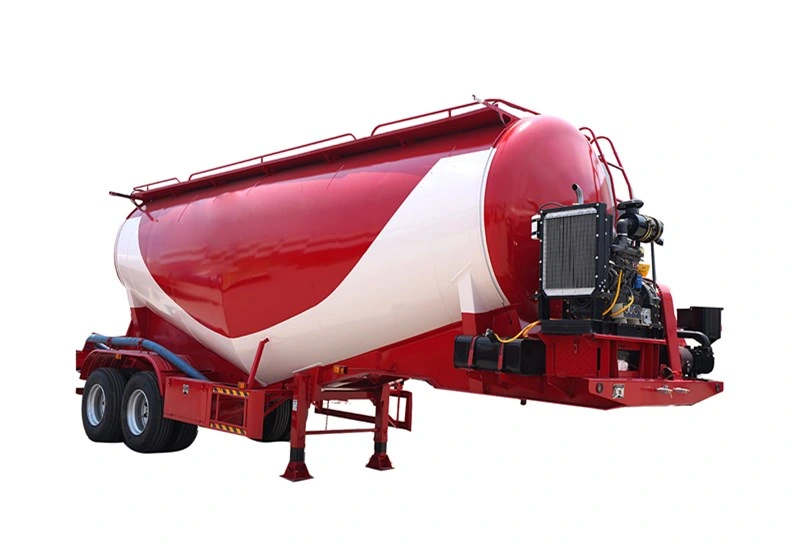 Bulk Cement Tanker Semi Trailer High Quality Bulk Powder Goods Tanker on Sale