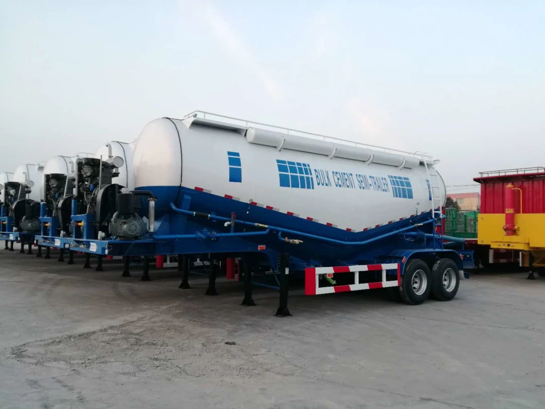 Tanker Bulker Silo Trailer Bulk Cement Tank Semi Trailer