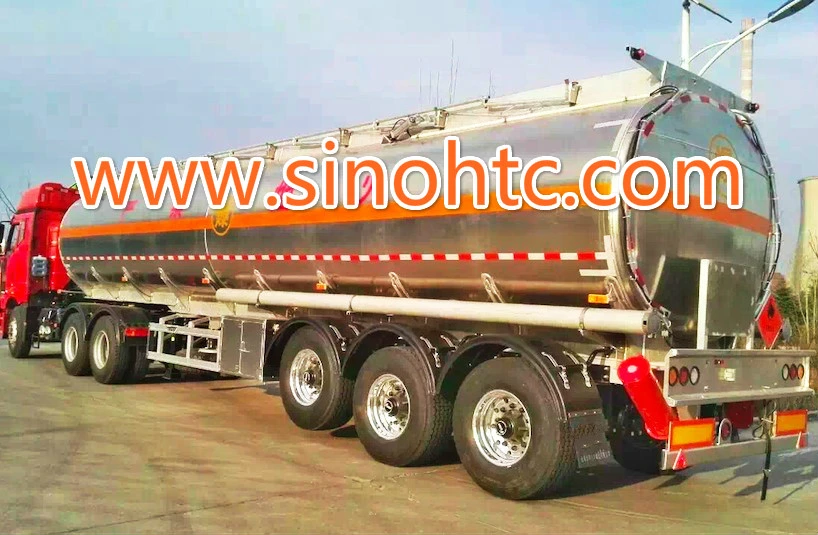 40-55 m3 heavy truck trailer/ Gas Fuel Tank Trailer/ gas oil tank trailer