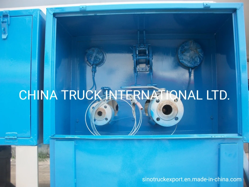 52000L Tri-Axle LNG LPG CNG Fuel Tanker Truck Semi Trailer