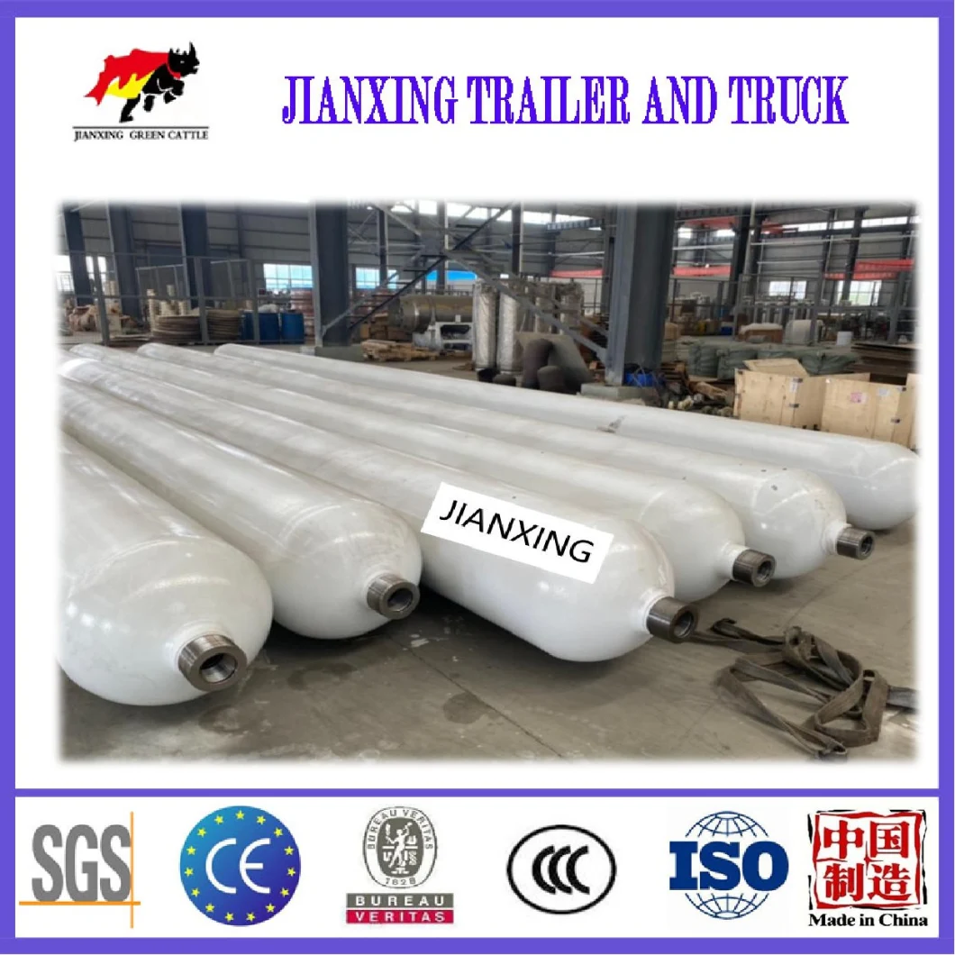 Chinese Suppliers CNG Tanker Trailer with High Quality for Sale