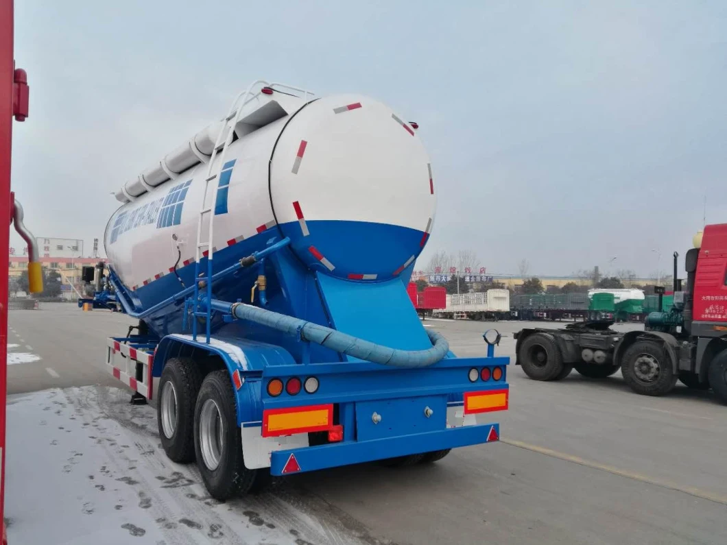 Tanker Bulker Silo Trailer Bulk Cement Tank Semi Trailer