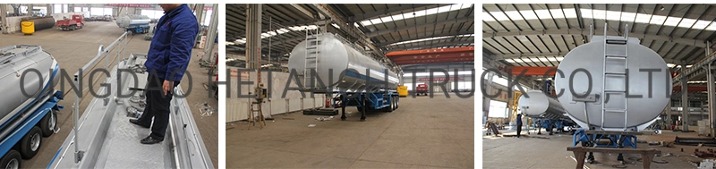 40-60CBM heavy truck trailer/ CNG tanker trailer/ LNG tank trailer/ LPG Tank Trailer