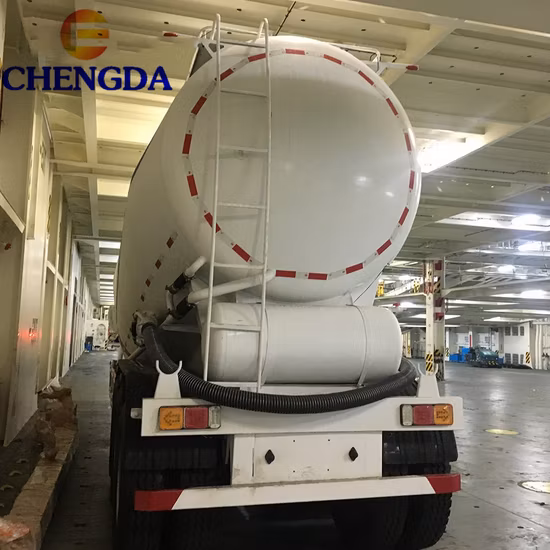 3 essieux 30cbm 35cbm mètre cube silo à ciment remorque-citerne pour le Kenya