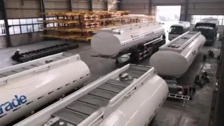 Remorque de camion lourd de vente chaude/ 40-60 Cbm GNL/ CNG/ remorque de réservoir de GPL