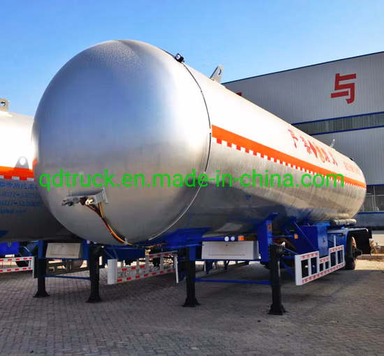 Remorque de camion lourd 40-60CBM/ remorque citerne GNC/ remorque citerne GNL/ remorque citerne GPL