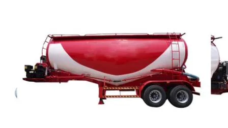 Camion-citerne de ciment en vrac semi-remorque citerne de marchandises en vrac de haute qualité en vente