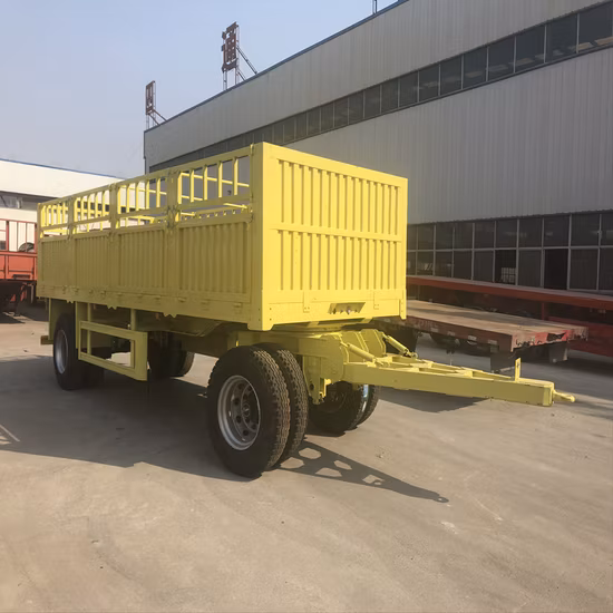 Luckin Barre d'Attelage Paroi Latérale Clôture Latérale Ferme Légère Heavy Duty Full Dolly Flatbed Cargo Container Camion Remorque